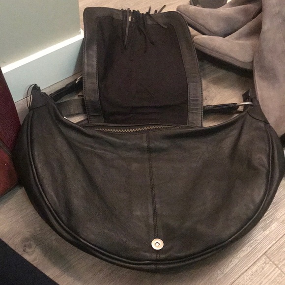 Leather hobo with accents! - Picture 3 of 6